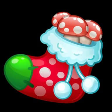 Mushroom — Xmas Stockings Telegram gift model