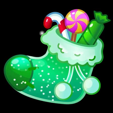 Radioactive — Xmas Stockings Telegram gift model