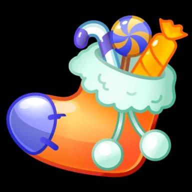 Tangerine — Xmas Stockings Telegram gift model