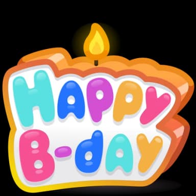 Orange Mood — B-Day Candles Telegram gift model