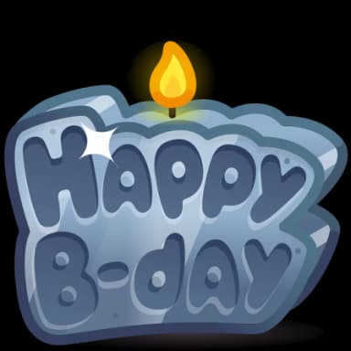 Steel Strong — B-Day Candles Telegram gift model