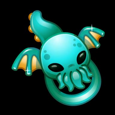 Cthulhu — Bling Binkies Telegram gift model