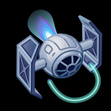 Star Fighter — Bling Binkies Telegram gift model