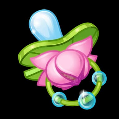 Water Lily — Bling Binkies Telegram gift model