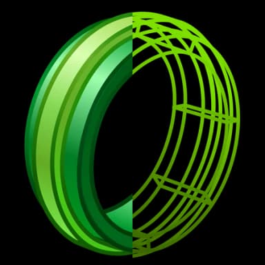 Duo Vision — Bonded Rings Telegram gift model