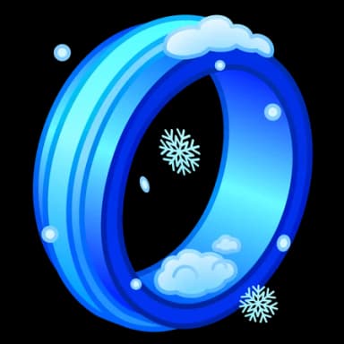 Frostband — Bonded Rings Telegram gift model