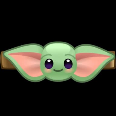 Baby Yoda — Bow Ties Telegram gift model