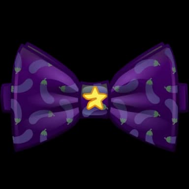 Eggplants — Bow Ties Telegram gift model