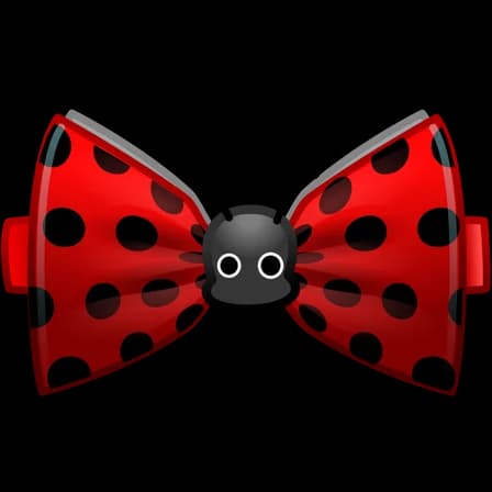 Ladybug — Bow Ties Telegram gift model