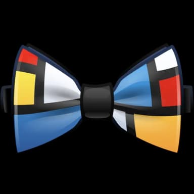 Mondrian — Bow Ties Telegram gift model