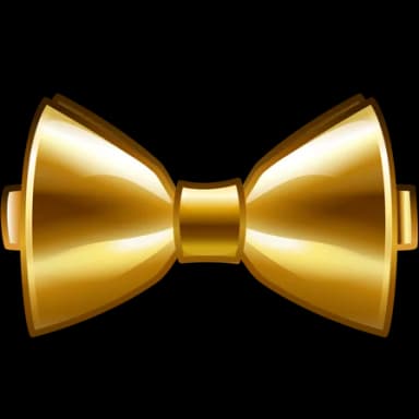 Velvet Gold — Bow Ties Telegram gift model