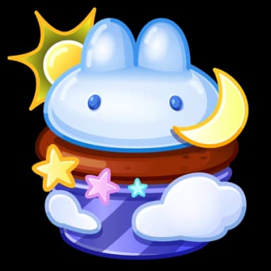 Day and Night — Bunny Muffins Telegram gift model