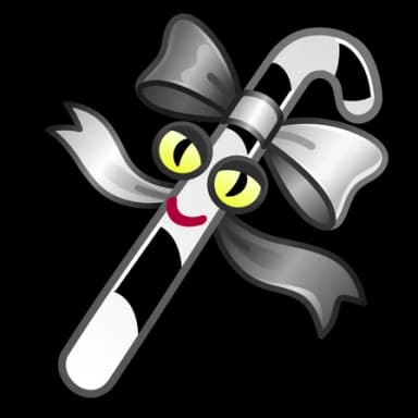Oblina — Candy Canes Telegram gift model