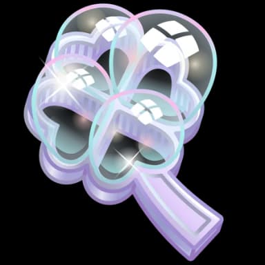 Soap Bubbles — Clover Pins Telegram gift model