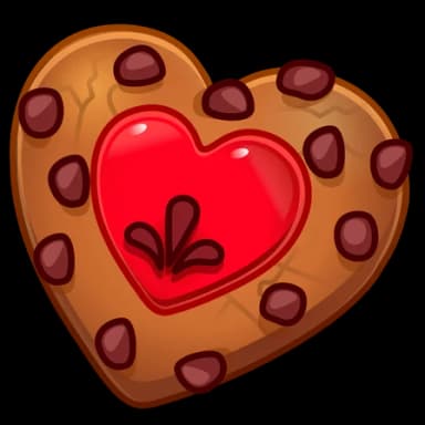 Choco Crunch — Cookie Hearts Telegram gift model