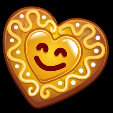 Medovik — Cookie Hearts Telegram gift model