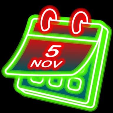 Fawkes Night — Desk Calendars Telegram gift model