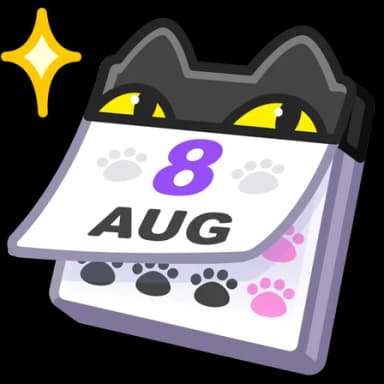 Gato Ocho — Desk Calendars Telegram gift model