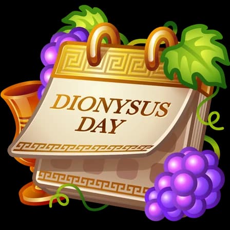 God of Wine — Desk Calendars Telegram gift model