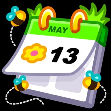 May — Desk Calendars Telegram gift model