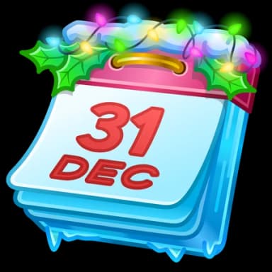 New Year — Desk Calendars Telegram gift model