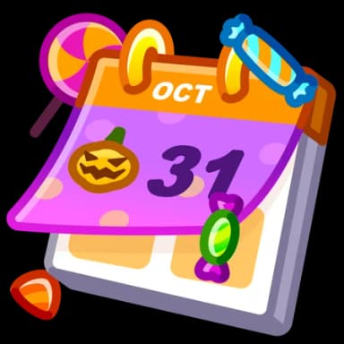 October — Desk Calendars Telegram gift model