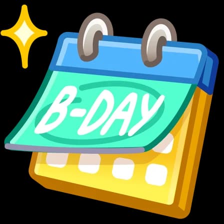 Surfer — Desk Calendars Telegram gift model