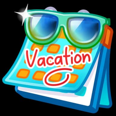 Vacation — Desk Calendars Telegram gift model