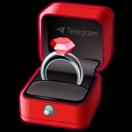 Red Wedding — Diamond Rings Telegram gift model