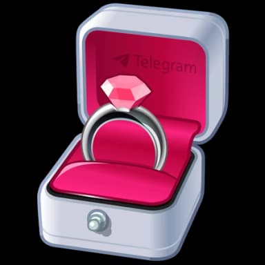 Rose Quartz — Diamond Rings Telegram gift model