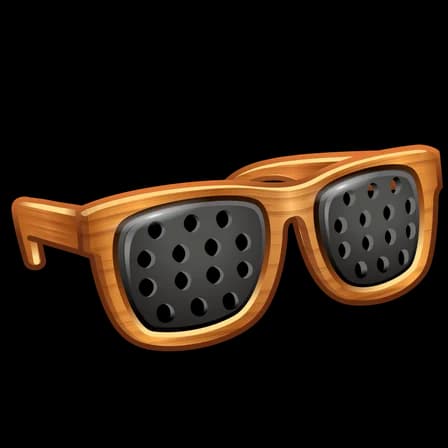 Pinhole — Durov’s Glasses Telegram gift model