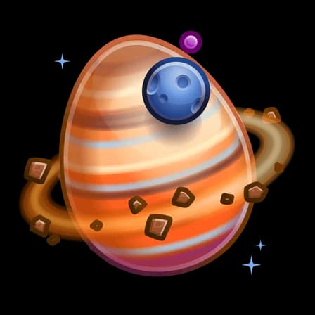 Jupiter — Easter Eggs Telegram gift model