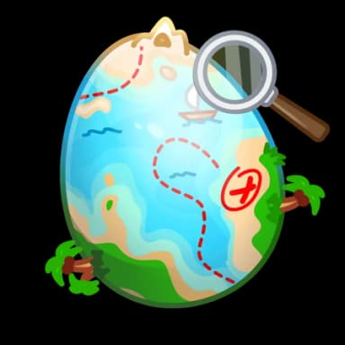 Treasure Map — Easter Eggs Telegram gift model