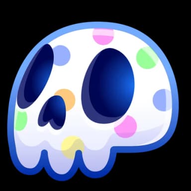 Polka Dead — Electric Skulls Telegram gift model
