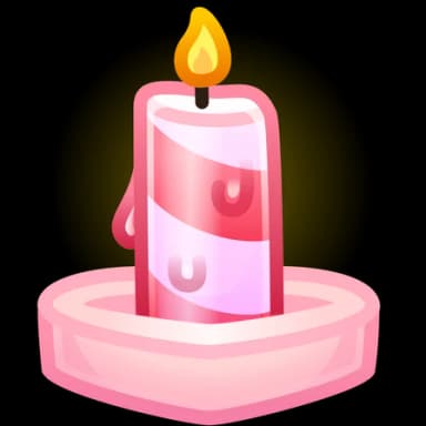 Hot Kiss — Eternal Candles Telegram gift model