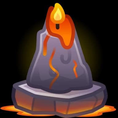 Krakatoa — Eternal Candles Telegram gift model