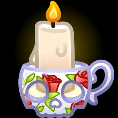 Rose Tea — Eternal Candles Telegram gift model