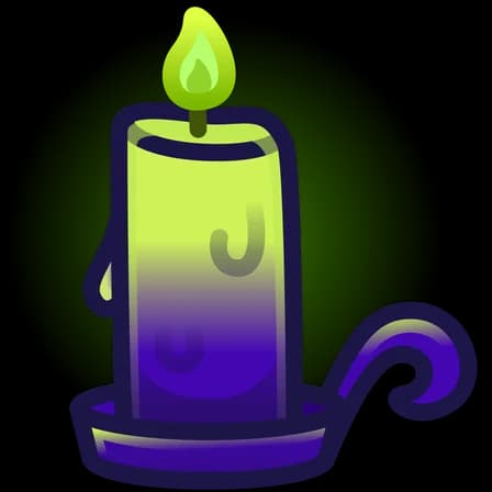 Toxic Smoke — Eternal Candles Telegram gift model