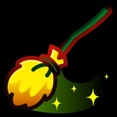 Green Machine — Flying Brooms Telegram gift model