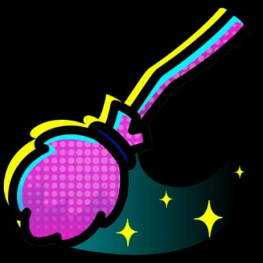 Pop Art — Flying Brooms Telegram gift model