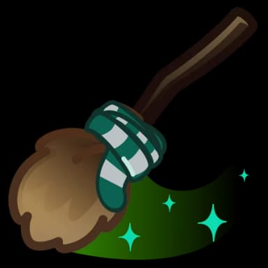 Slytherin — Flying Brooms Telegram gift model