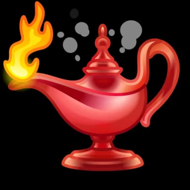 Flammable — Genie Lamps Telegram gift model