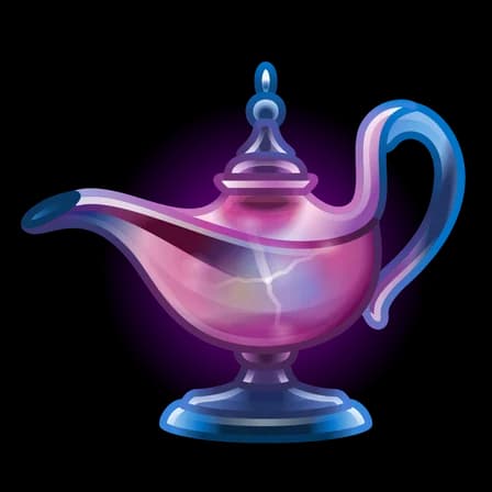 Star Dust — Genie Lamps Telegram gift model