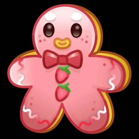 Berry Button — Ginger Cookies Telegram gift model