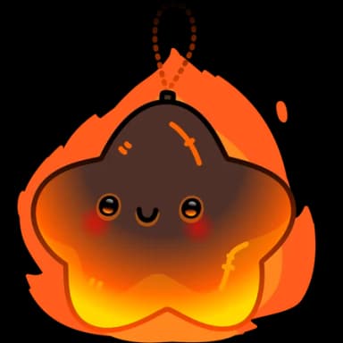 Flame Boy — Hanging Stars Telegram gift model