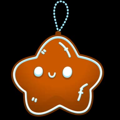 Gingerbread — Hanging Stars Telegram gift model