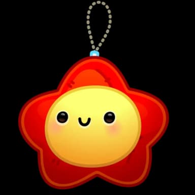 Red Costume — Hanging Stars Telegram gift model