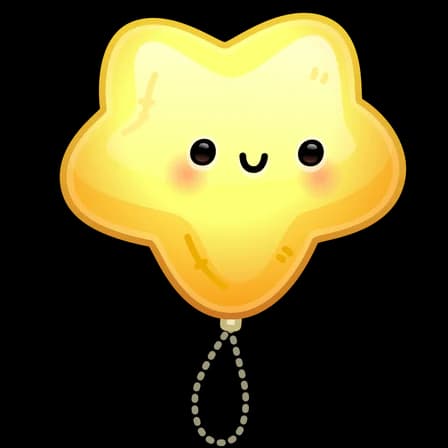 Zero Gravity — Hanging Stars Telegram gift model