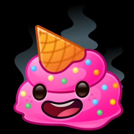 Ice Cream — Happy Brownies Telegram gift model