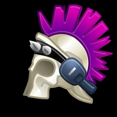 Punk Skull — Heroic Helmets Telegram gift model